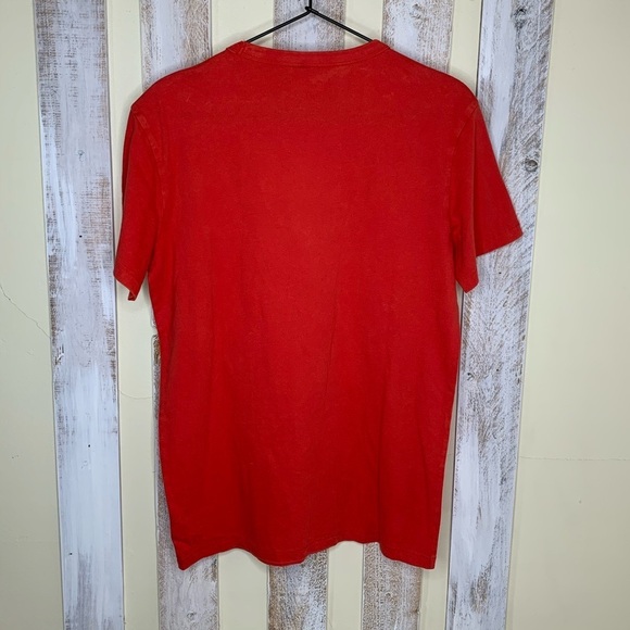 4/$30 AE Tailgate Coca-Cola Red Textured Shirt - Picture 4 of 8